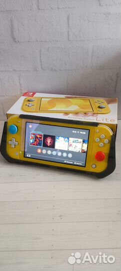 Nintendo switch lite прошитая с играми
