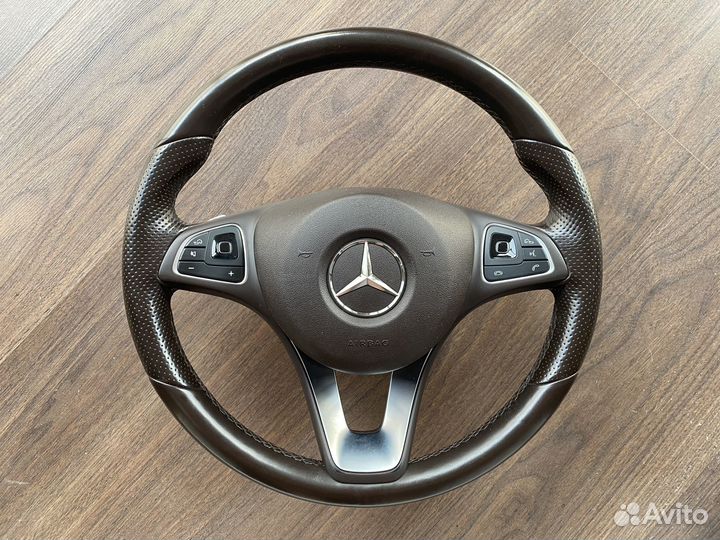 Руль с подогревом Mercedes e300/е200