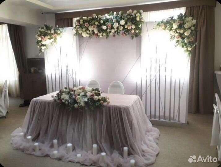 Оформление свадьбы/свадебный декор