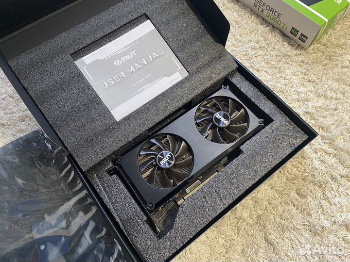Видеокарта GeForce RTX 3060 Ti dual V1