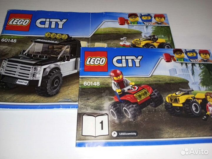 Lego City 60148 Гонки на квадроциклах