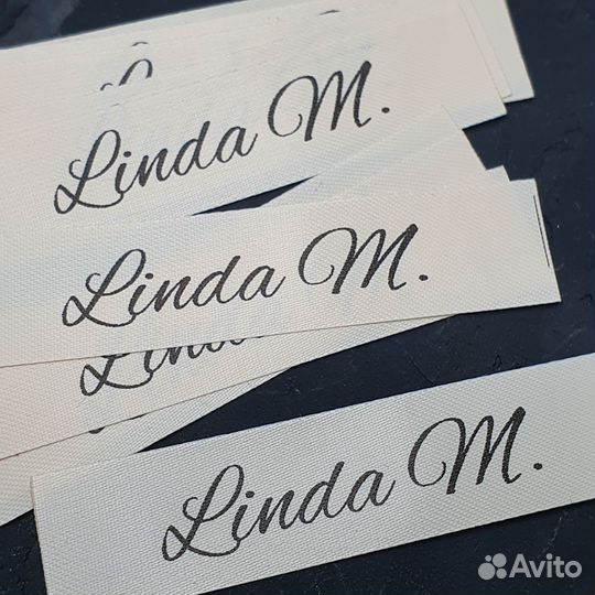 Бирки для одежды печать