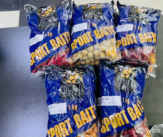 Бойлы тонущие lion baits, серия спорт