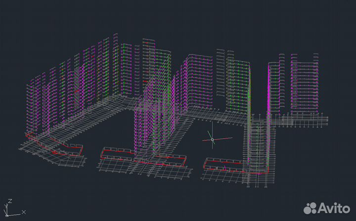 Геодезист, Фасады и витражи
