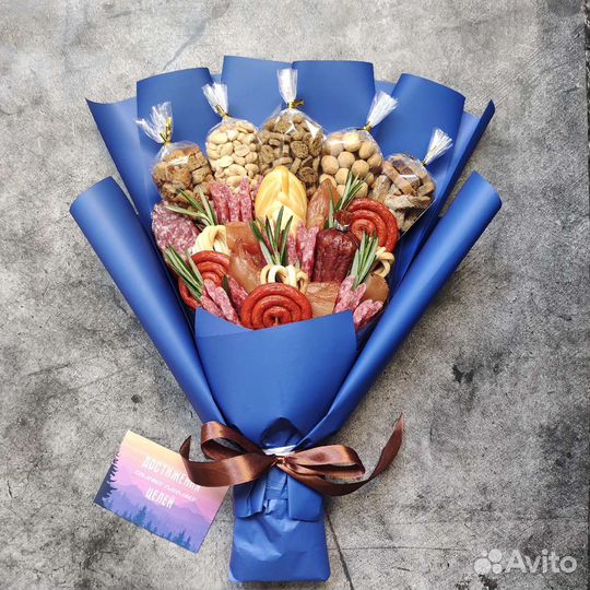 Съедобные букеты для мужчин