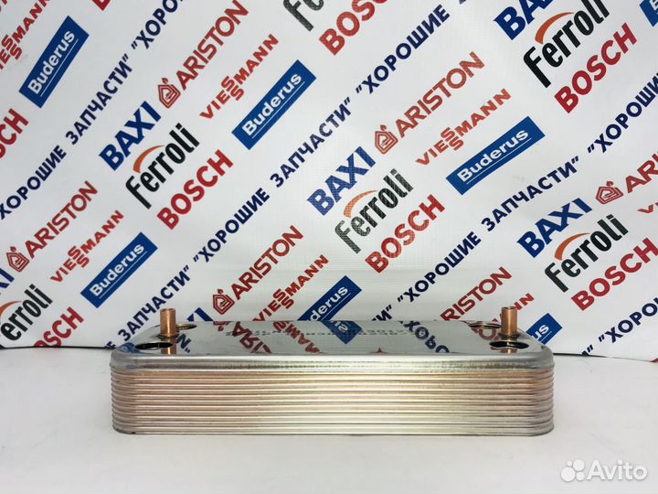 Теплообменник гвс Zilmet - 12 пластин (Baxi)