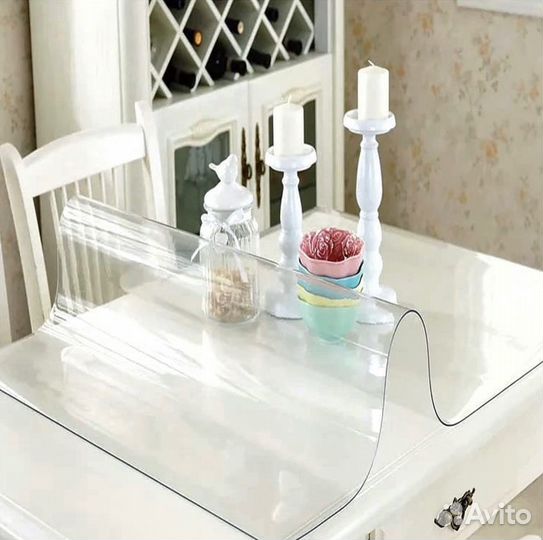 Гибкое стекло пвх под ваш размер