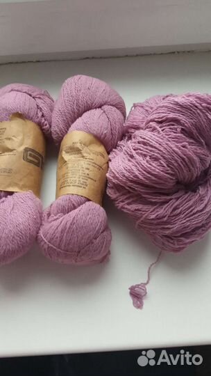 Пряжа чистошерстяная СССР