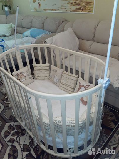 Детская кроватка трансформер 5 в 1