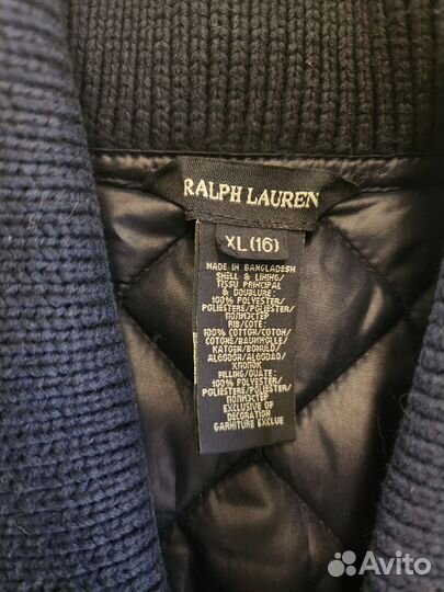 Ralph lauren куртка 16 лет или xs/s взрослый