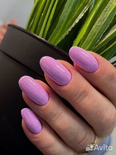 Маникюр наращивание укрепление с покрытием Ковров