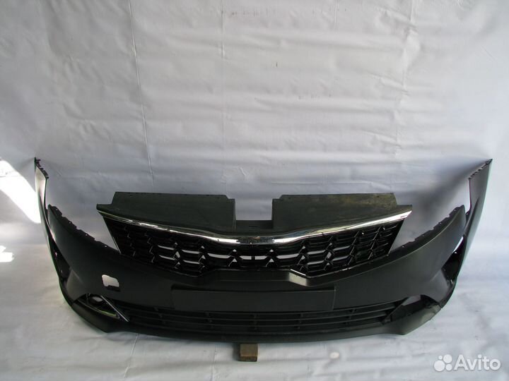 Kia Rio 4 бампер передний 2020+