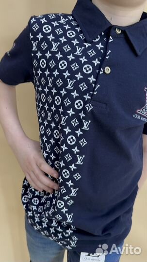 Комплект джинсы и поло Louis Vuitton