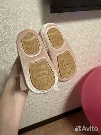Пинетки для девочки нарядные
