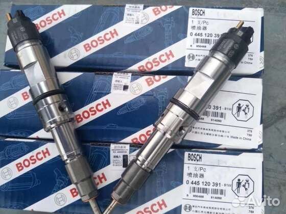 Форсунка топливная Bosch, FAW, Weichai 0445120391