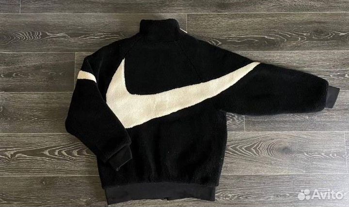 Весенняя куртка барашек Nike шерпа найк новая