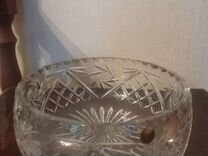 Хрустальная ваза, советский хрусталь, посуда