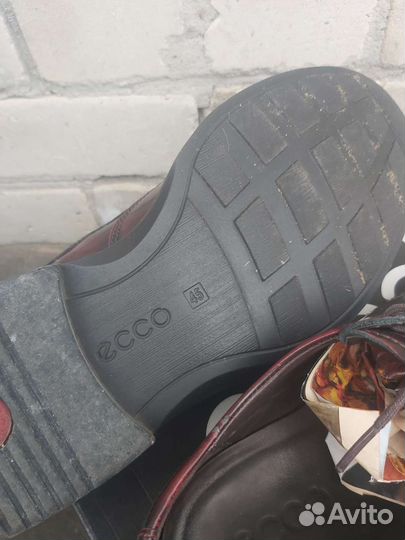 Туфли ecco 45 р