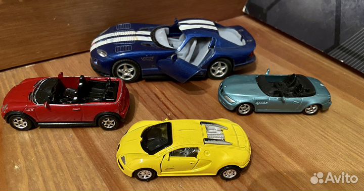 Металлические коллекционные автомобили