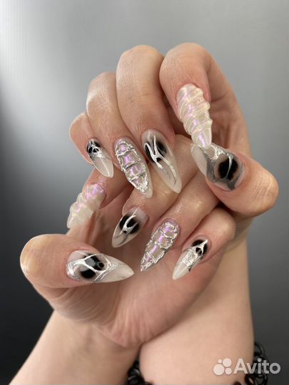 Крейзи ногти - наращивание ногтей 2000