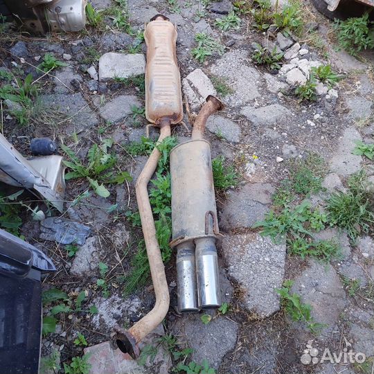 Выхлопная система opel vectra b глушитель резонато