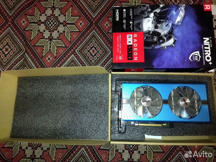 Видеокарта Sapphire AMD Radeon RX 590 8Gb