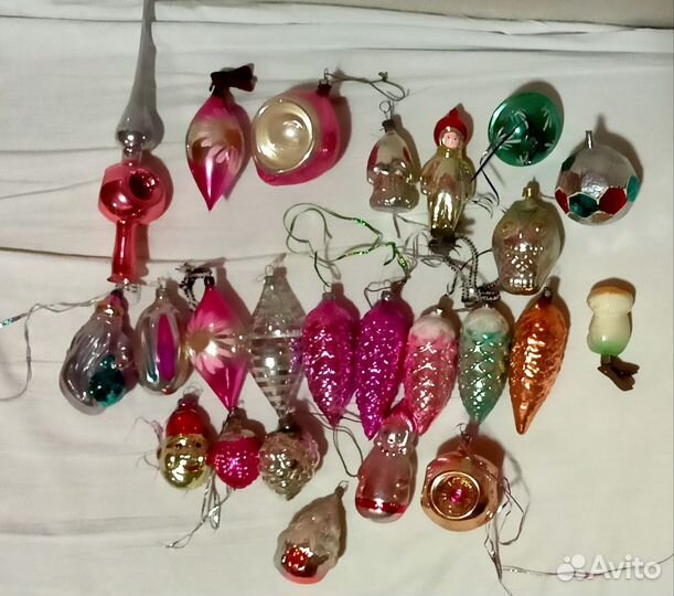 Елочные игрушки СССР - опт