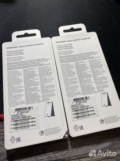 Оригинальный чехол samsung galaxy note 10