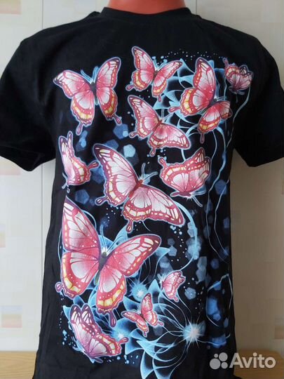 Футболка новая с принтом (подросток)