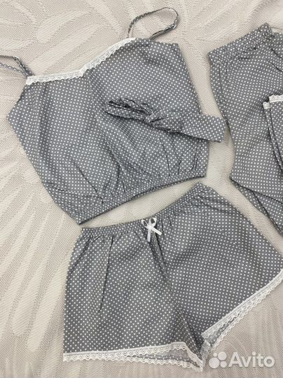 Домашний костюм из хлопка