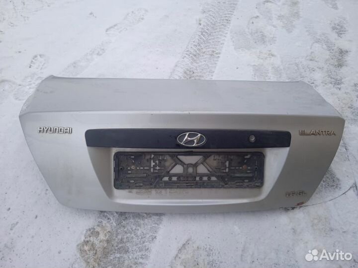 Крышка багажника hyundai elantra xd