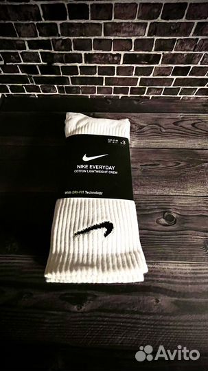 Носки nike белые