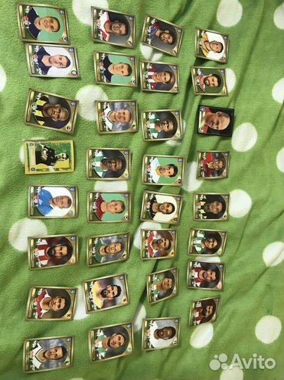 Карточки с футболистами