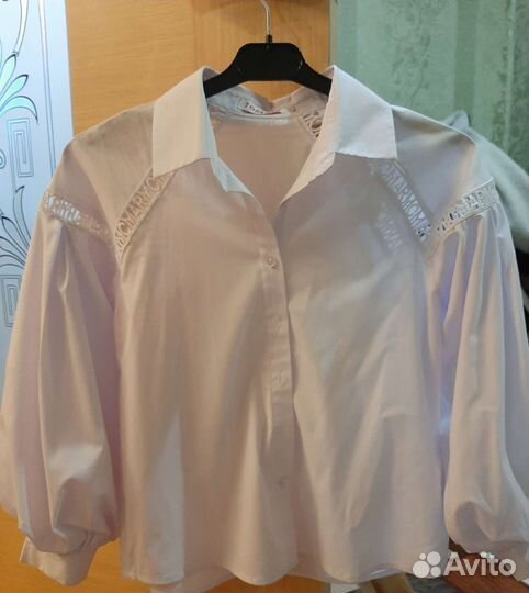 Блузка белая для девочек