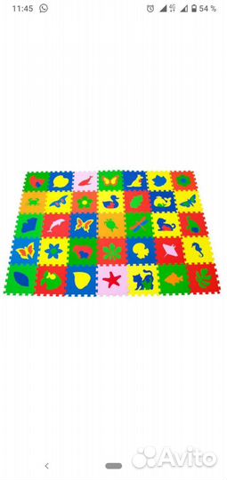 Детский коврик пазл
