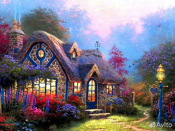 Алмазная вышивка 30х40 full