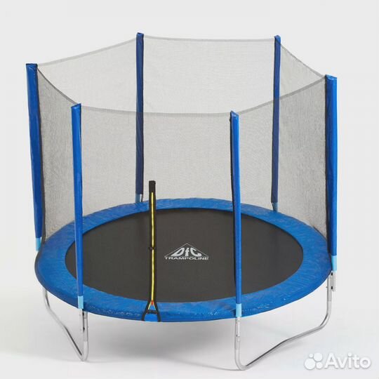 Батут DFC Trampoline Fitness с сеткой 10ft