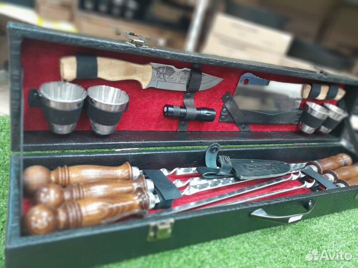 Набор шашлычный подарочный