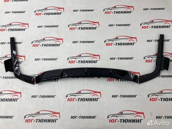 Задний диффузор Х7 G07 (черный глянец) Bmw X7 G07