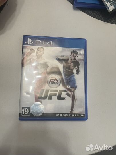 Диск Playstation 4 UFC