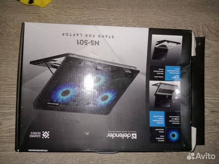 Подставка с охлаждением defender NS-501