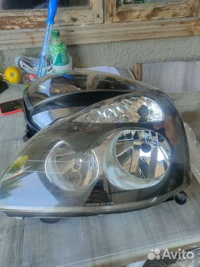 Фары на renault symbol