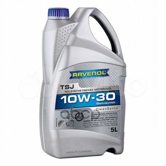 Моторное масло ravenol TSJ SAE 10W-30 (5л) new