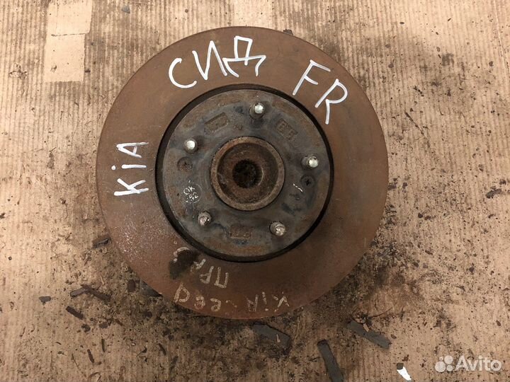 Kia ceed кулак поворотный