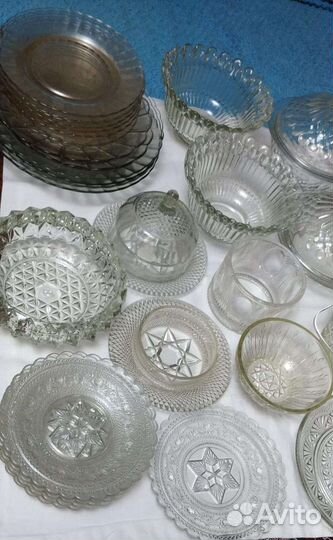 Стекло винтаж (цветное)