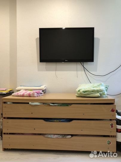 Кровать детская трехярусная