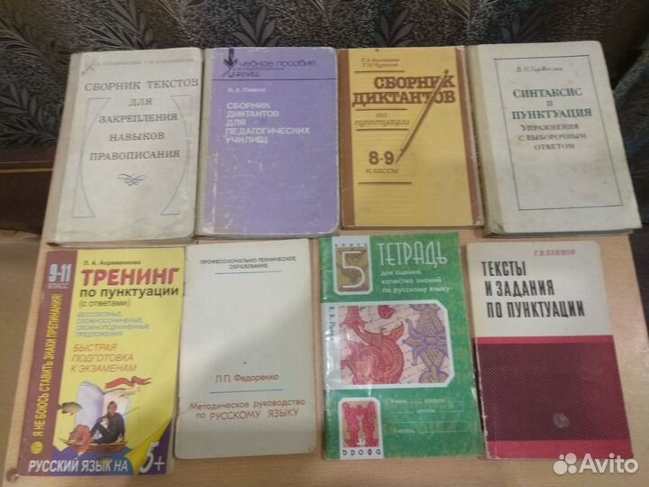 Книги для учителя русского языка