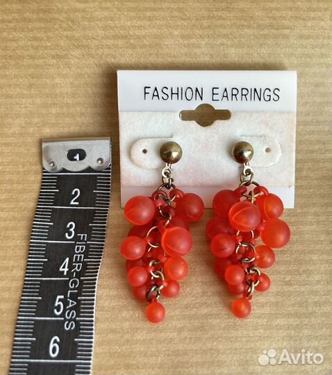 Серьги винтаж