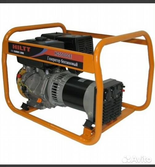 Бензиновый генератор hiltt HG5500CE