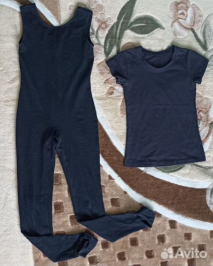 Тренировочная форма для гимнастики/танцев р128-146